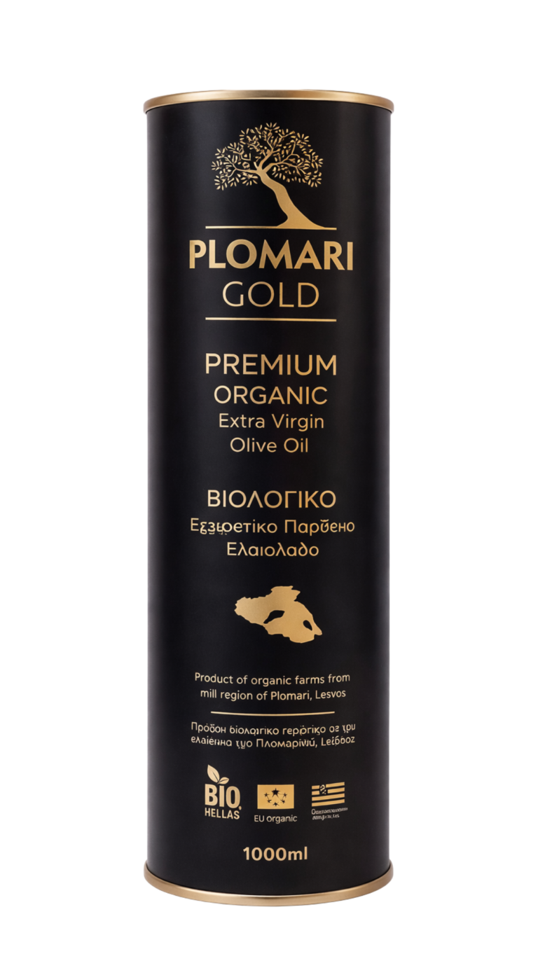Био екстра върджин зехтин Plomari Gold Premium 1л  |  Екстра Върджин Зехтин