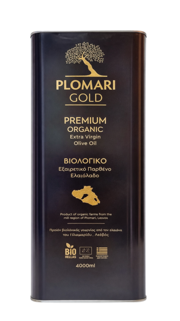 Био екстра върджин зехтин Plomari Gold Premium 4л  |  Екстра Върджин Зехтин