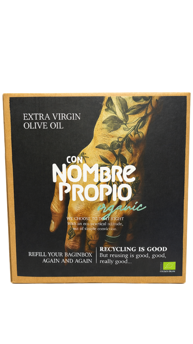 Био зехтин Extra Virgin Bag-in-Box Con Nombre Propio Organic (Испания) 3л  |  Екстра Върджин Зехтин
