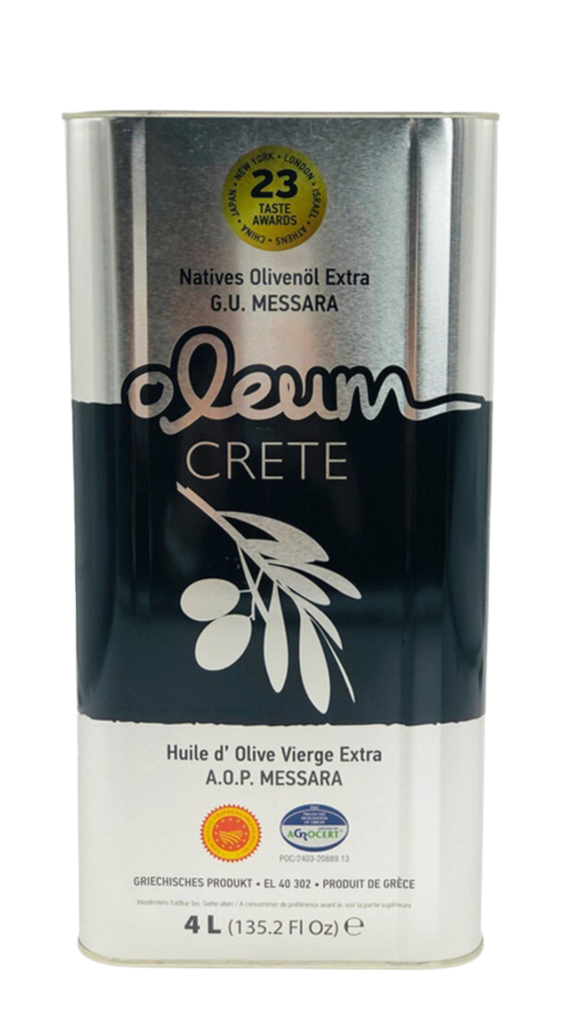 Екстра Върджин Маслиново Масло Oleum Crete (КЕН) 4л  |  Екстра Върджин Зехтин