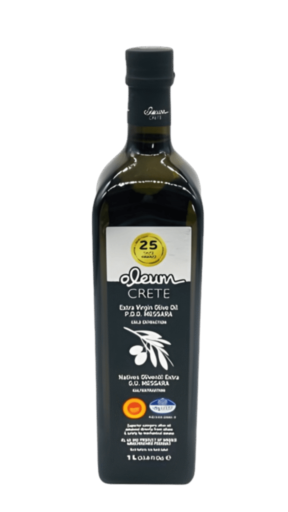 Екстра Върджин Маслиново Масло Oleum Crete (стъкло) 1 л  |  Екстра Върджин Зехтин