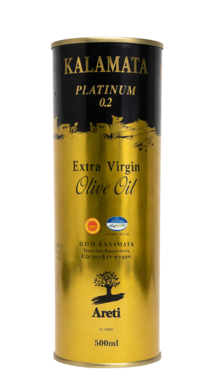 Премиум зехтин Kalamata Platinum 0.2 Extra Virgin – Areti 500 мл  |  Екстра Върджин Зехтин